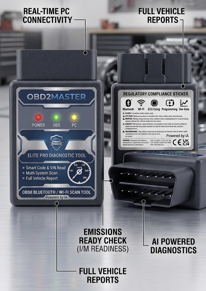 OBD2MASTER Elite Pro — Black